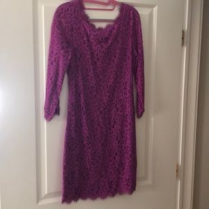 Diane von Furstenberg lace dress